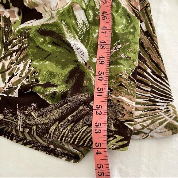 Linda Segal Tropical Print Braided Racerback Maxi Dress. Size XS - Picture 13 of 13